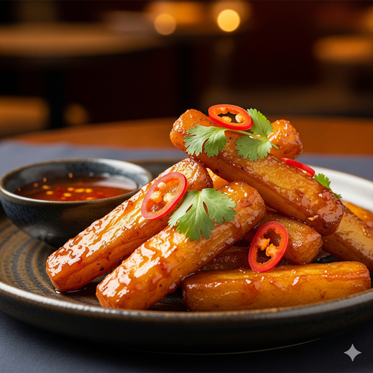 Chilli Honey Potato