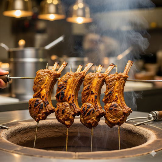 Tandoori lamb chop