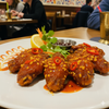 Hot Garlic Chicken Wings ( 6 pieces)