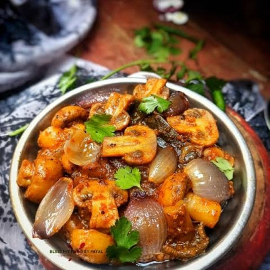 Mushroom Do Piyaza